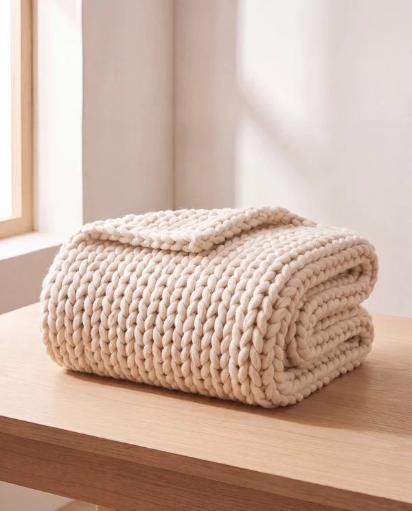 Chunky Knit Throw, throw