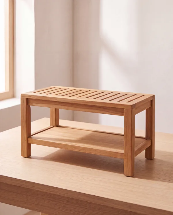 Teak Shower Bench, shower bench